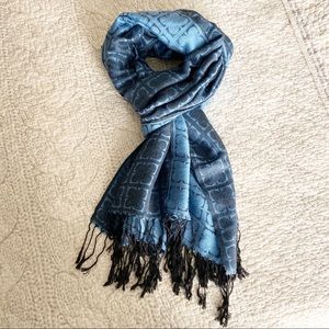 Scarf wrap shawl pashmina with fringe
